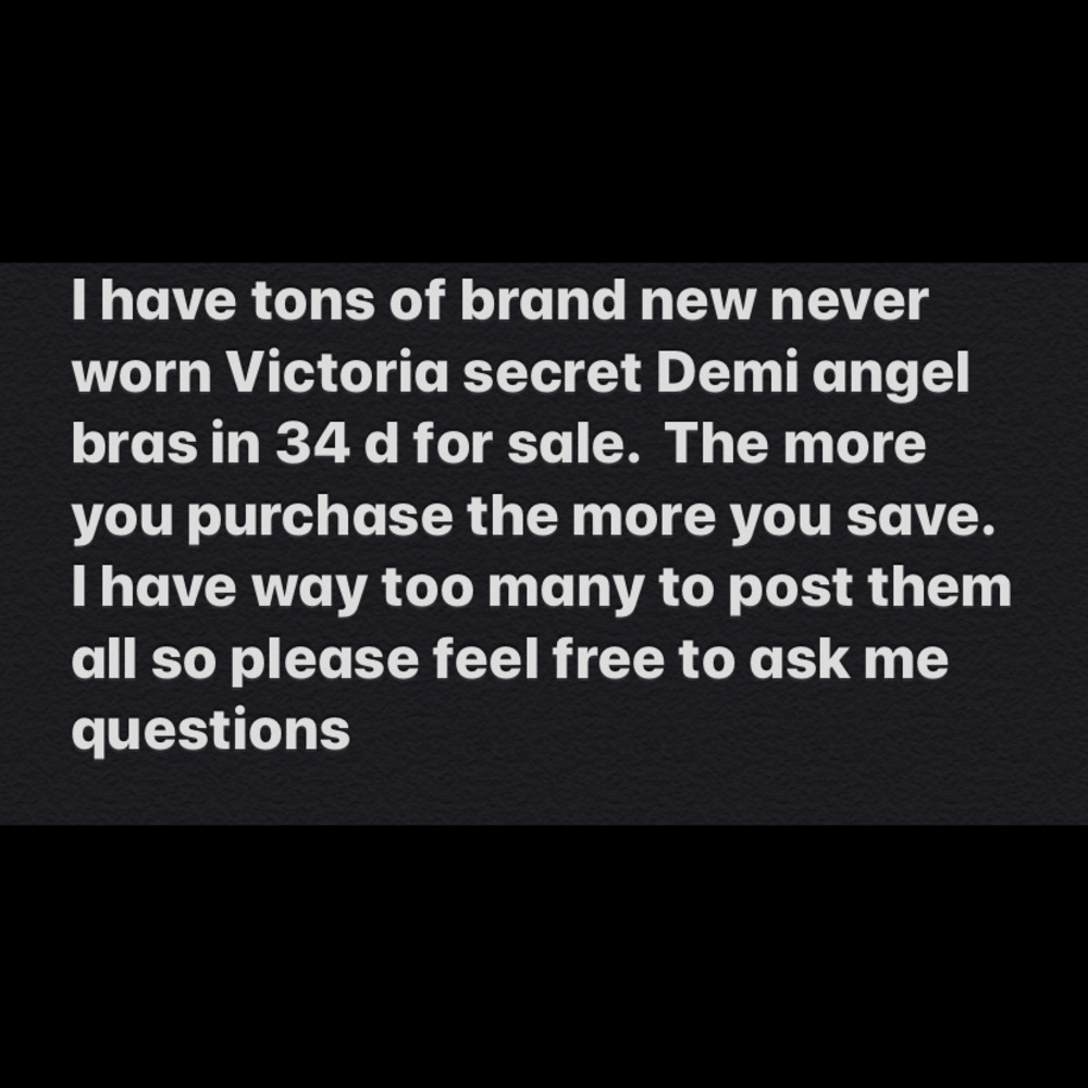 Victoria secret bras